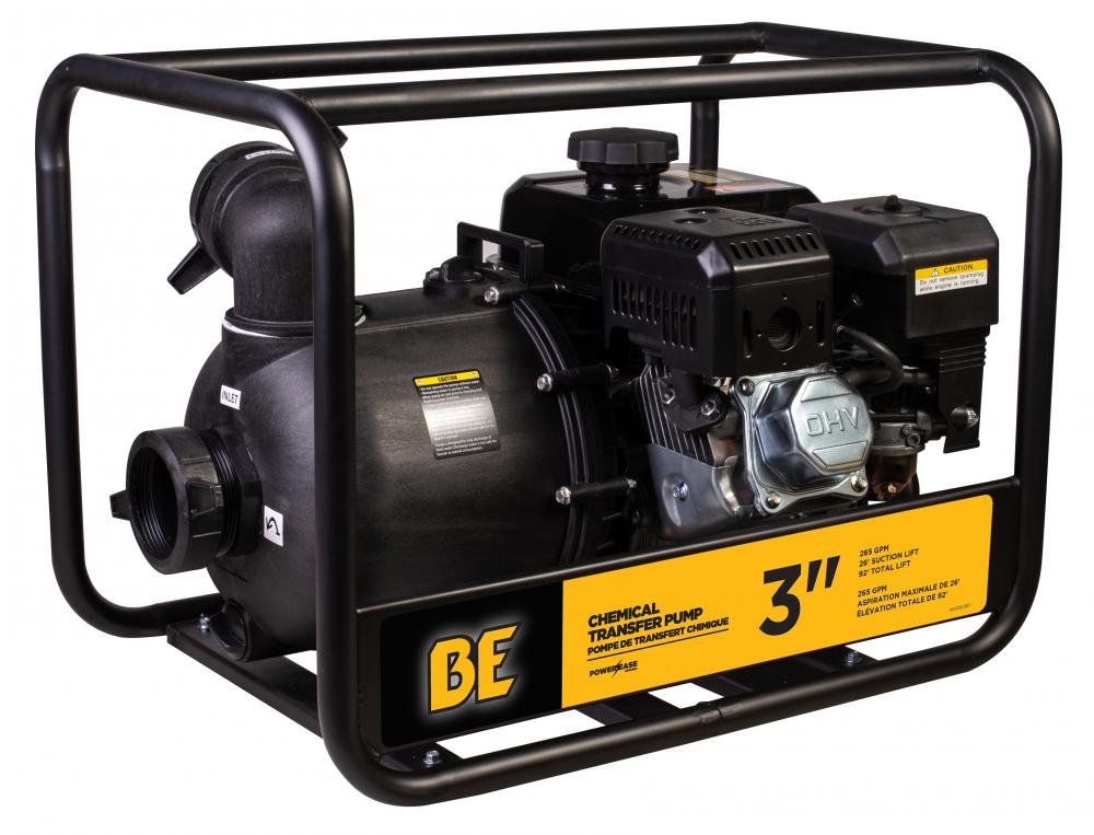 3&#34; CHEMICAL TRANSFER PUMP WITH POWEREASE 225CC ENGINE