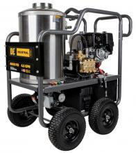 BE Power Equipment HW4013HBG - 4,000 PSI - 4.0 GPM HOT WATER PRESSURE WASHER WITH HONDA GX390 ENGINE AND GENERAL TRIPLEX PUMP