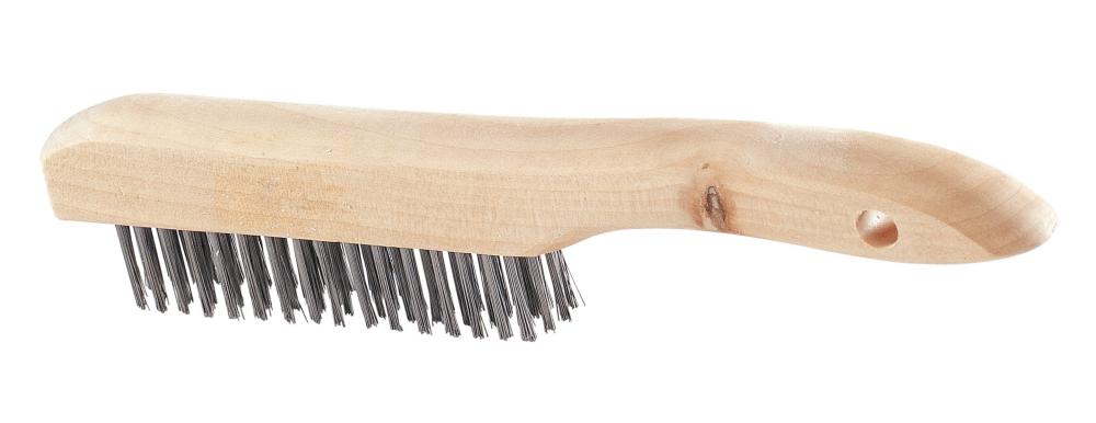 WIRE BRUSH, SHOE HANDLE, 1&#34; CA