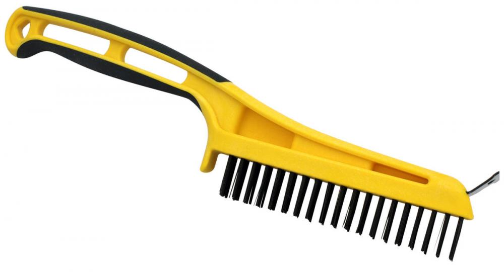 WIRE BRUSH, LONG OVERMOLD HAND
