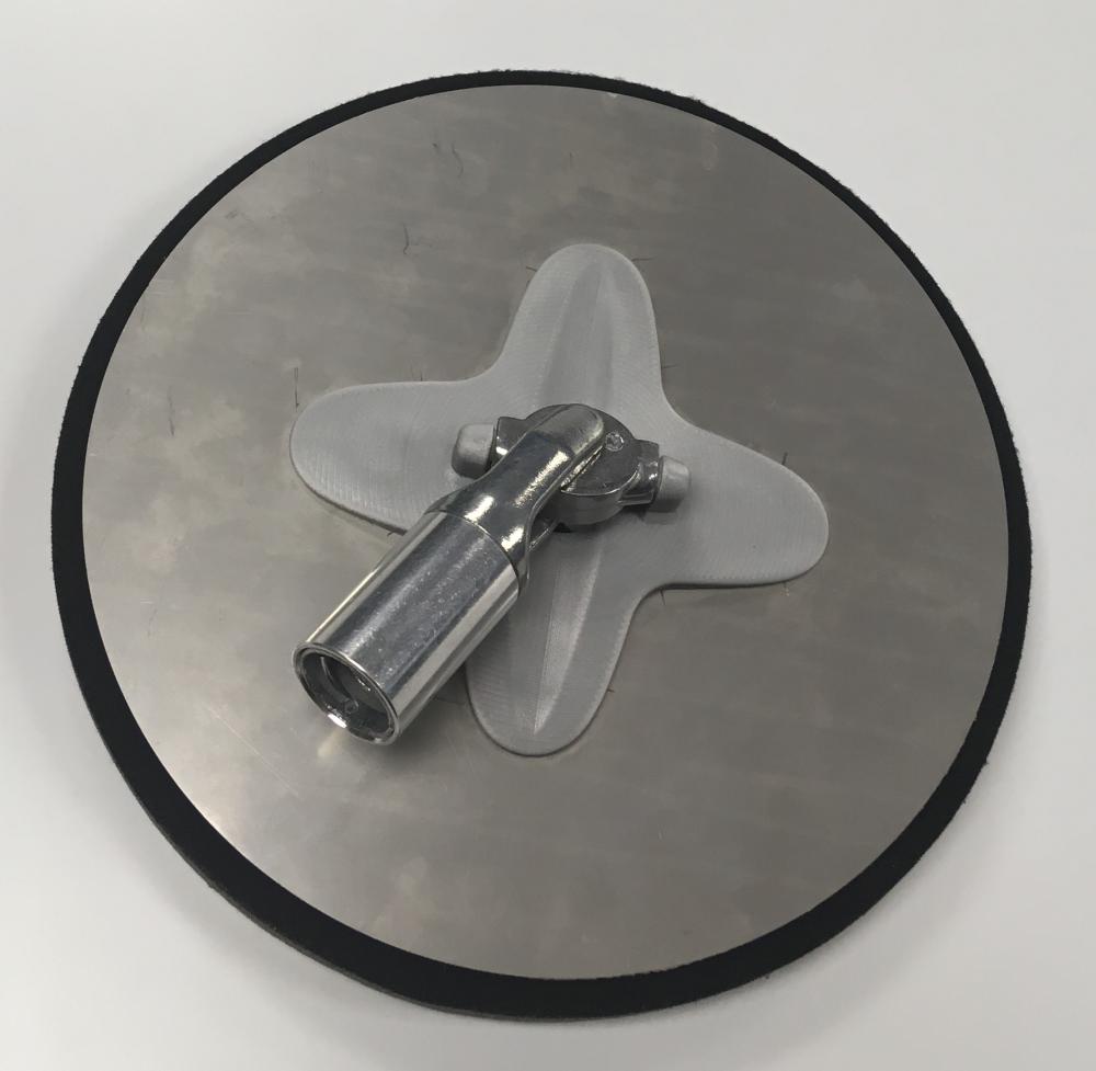 9IN ROUND POLE SANDER WITH VEL