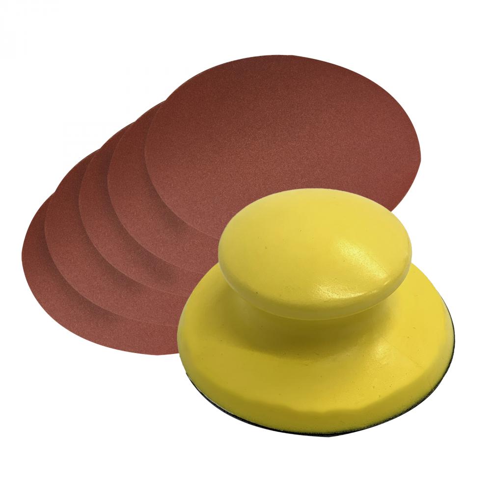 5 IN RND FOAM SNDER + 5 PAPERS
