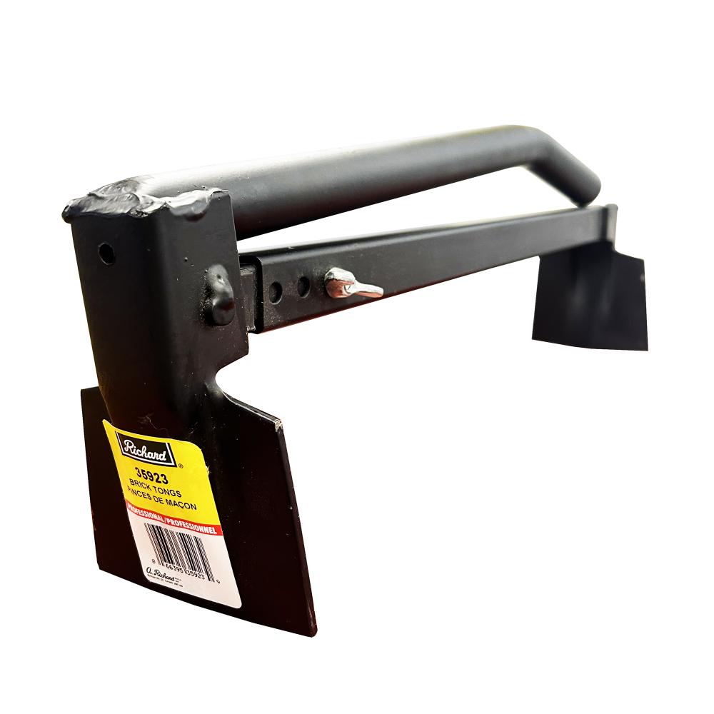 Brick tongs made of steel