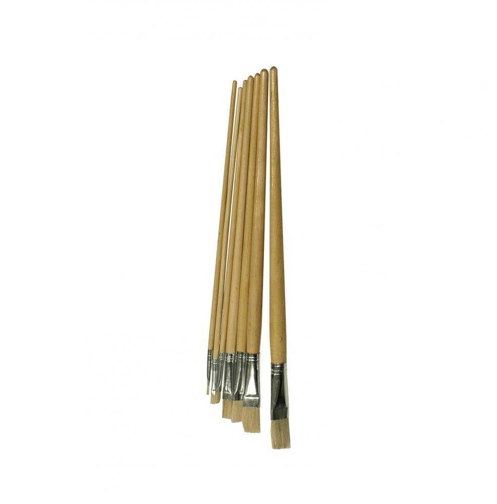 ARTIST PAINT BRUSH # 3 FLAT WH