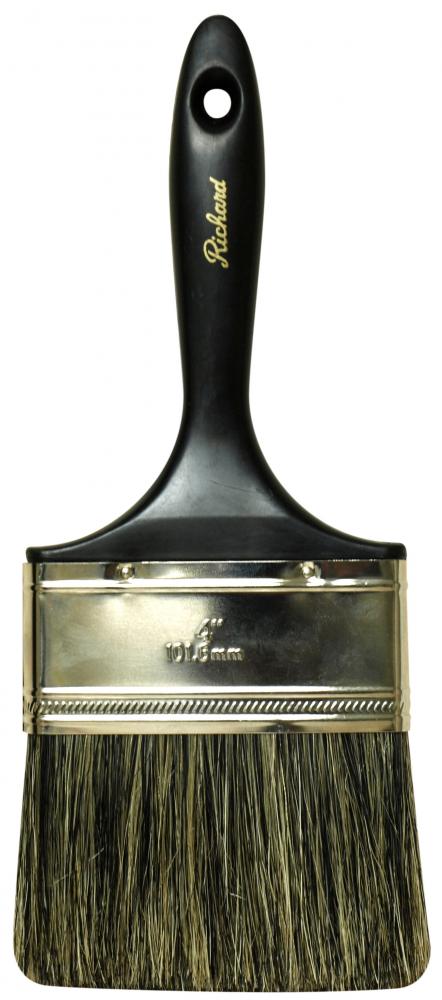 4&#34; STAIN BRUSH, MIX BRISTLES,