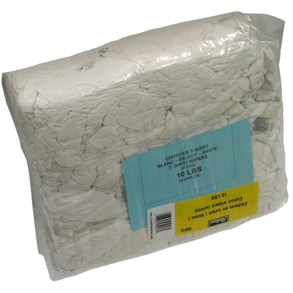 WHITE T-SHIRT WIPERS (SELECT)(