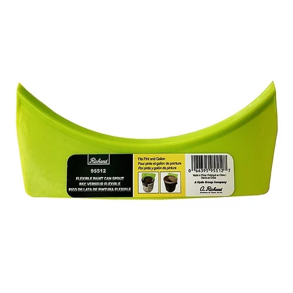 FLEXIBLE PAINT CAN SPOUT