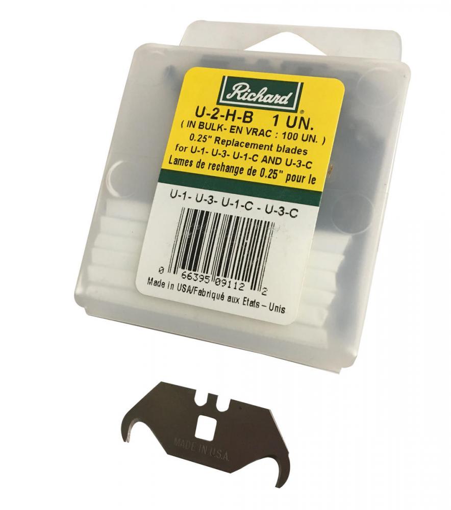 REPLACEMENT HOOKED BLADE .025&#39;