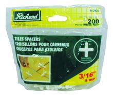 A. Richard Tools 102920 - 3/16" FLOOR TILE SPACER (PACK