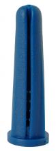 UCAN UBP68 - 6-8 X 3/4 BLUE PLASTIC PLUG, BOX