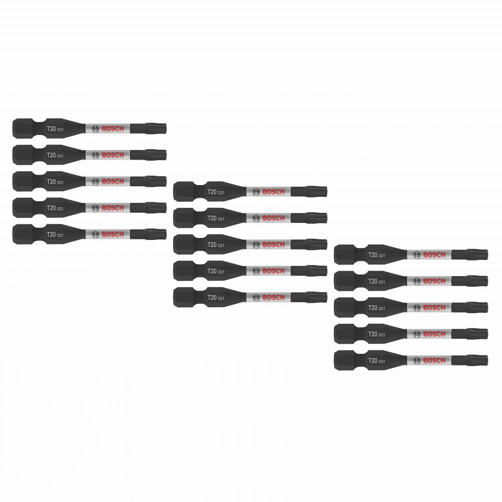 15 pc. 2 In. TorxÂŽ #20 Power Bit