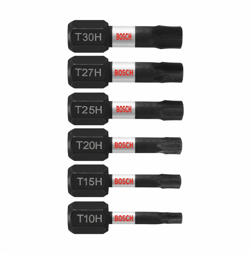 6 pc. 1 In. TorxÂŽ Insert Bit Se