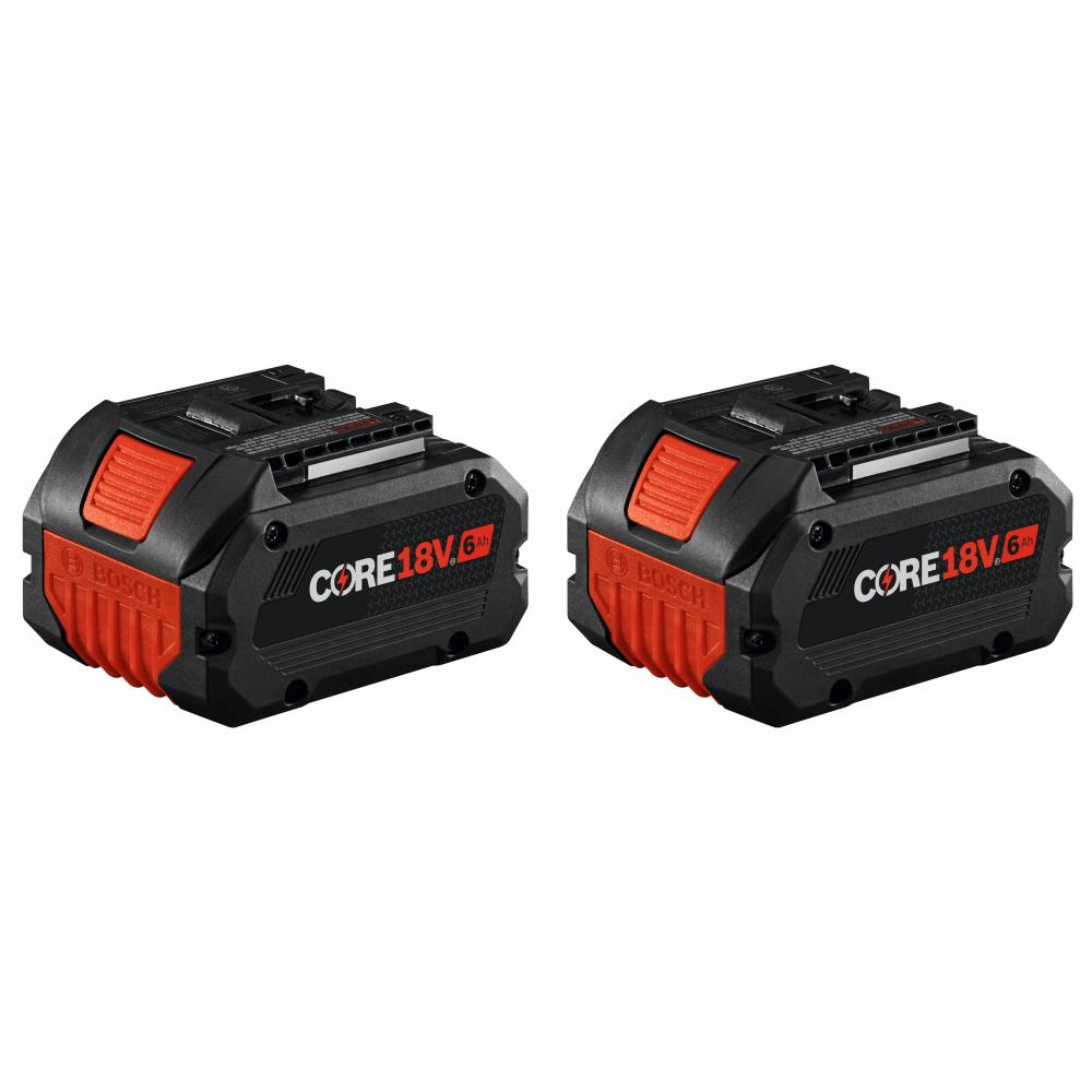 18V 6 Ah High Power Battery, 2 Pk