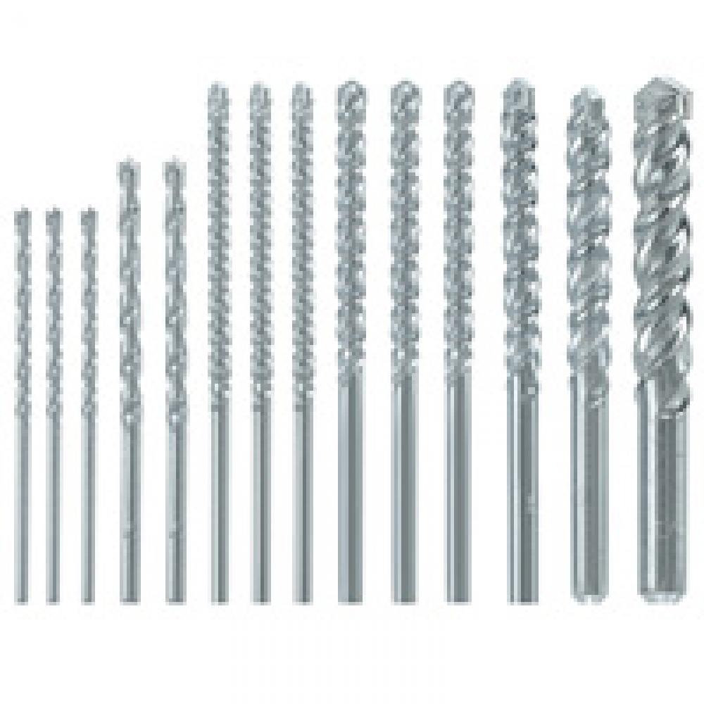 14 pc. Rotary Masonry Drill Bit Set