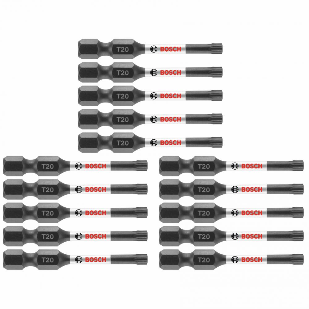 15 pc. 2 In. TorxÂŽ #20 Power Bit