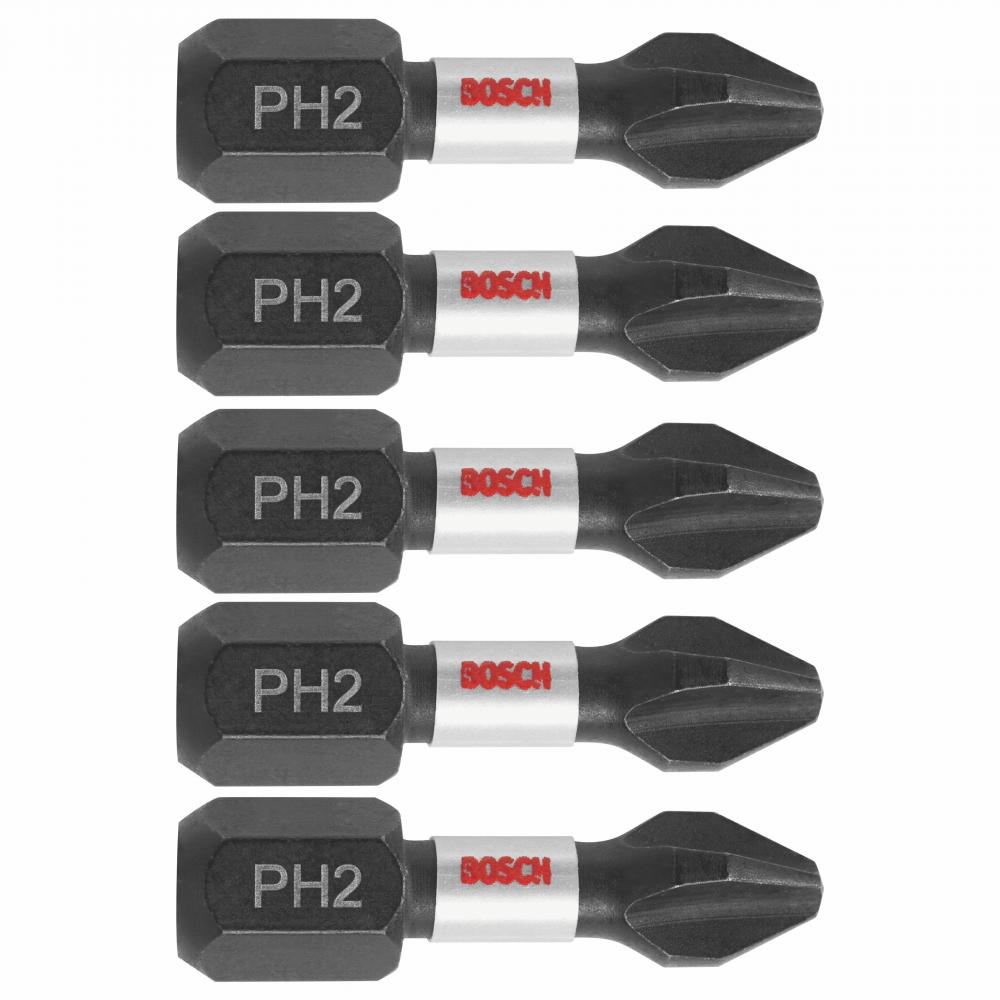 1 In. Phillips #2 Insert Bits
