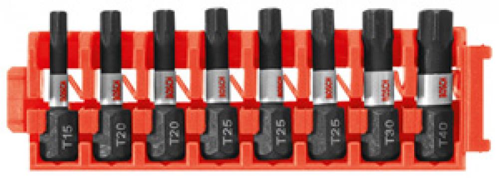 8 pc. TorxÂŽ 1 In. Insert Bit Cli