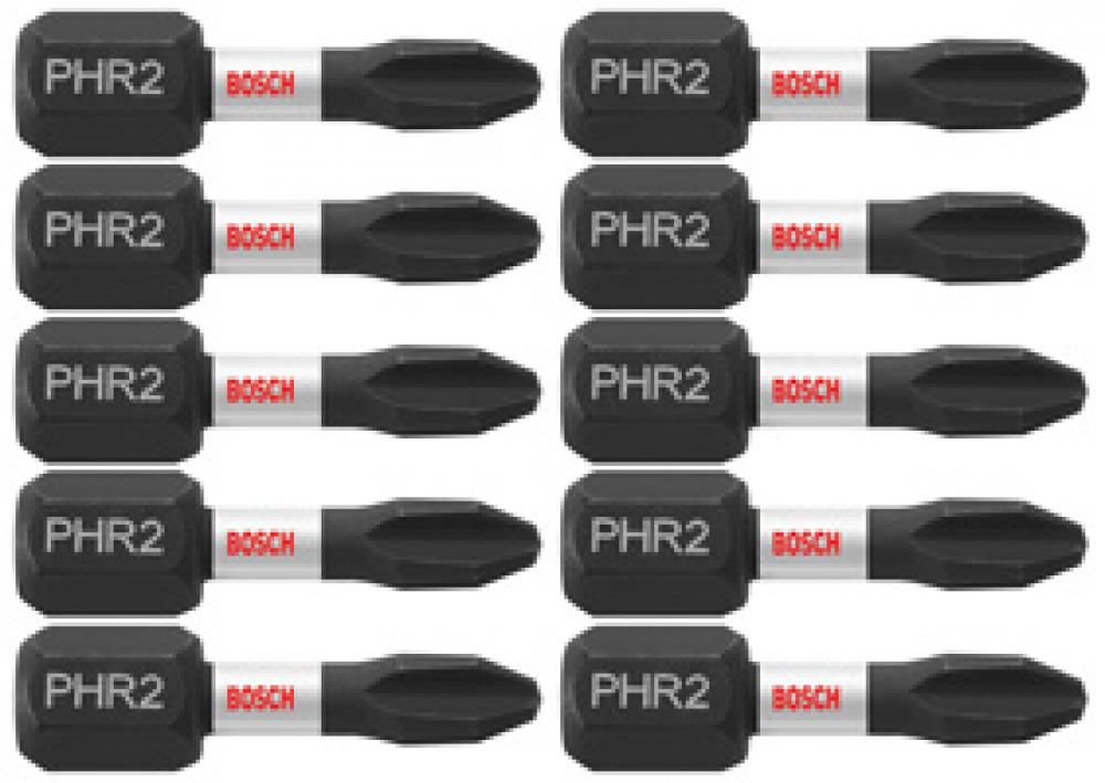 1 In. PhillipsÂŽ #2R Red. Insert Bi