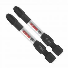 Bosch ITDPH3202 - 2 pc. Driven 2" Impact Phillips® #3 Power Bits