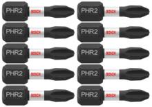 Bosch ITPH2R1B - 1 In. PhillipsÂŽ #2R Red. Insert Bi