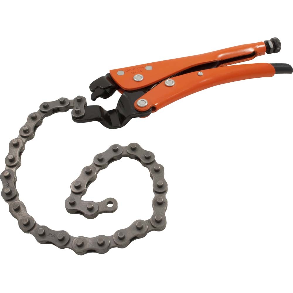 10&#34; Locking Chain Clamp, 6-1/4&#34; Jaw Opening