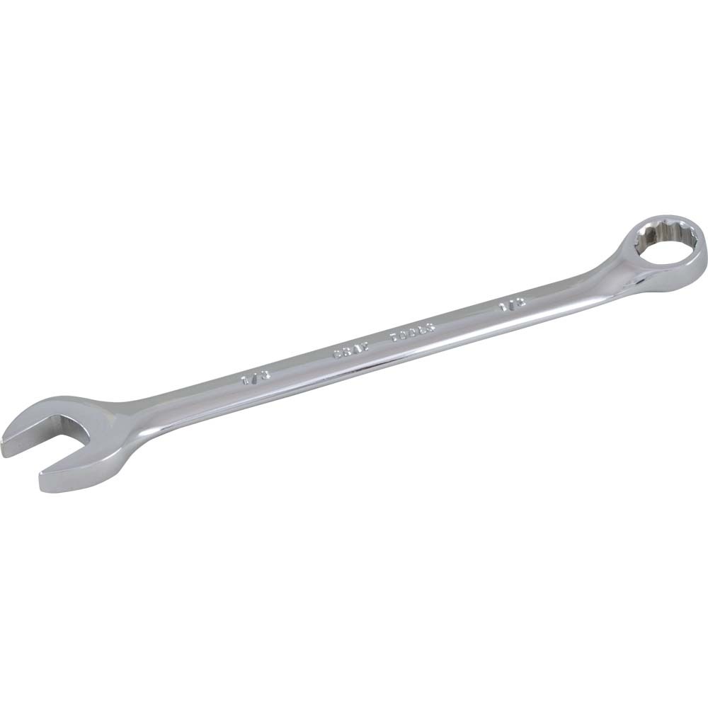 Combination Wrench 1/4&#34;, 6 Point, Mirror Chrome Finish