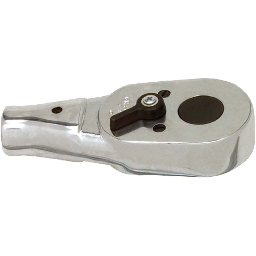 3/4&#34; Drive 32 Tooth Reversible Ratchet Head, Chrome Finish
