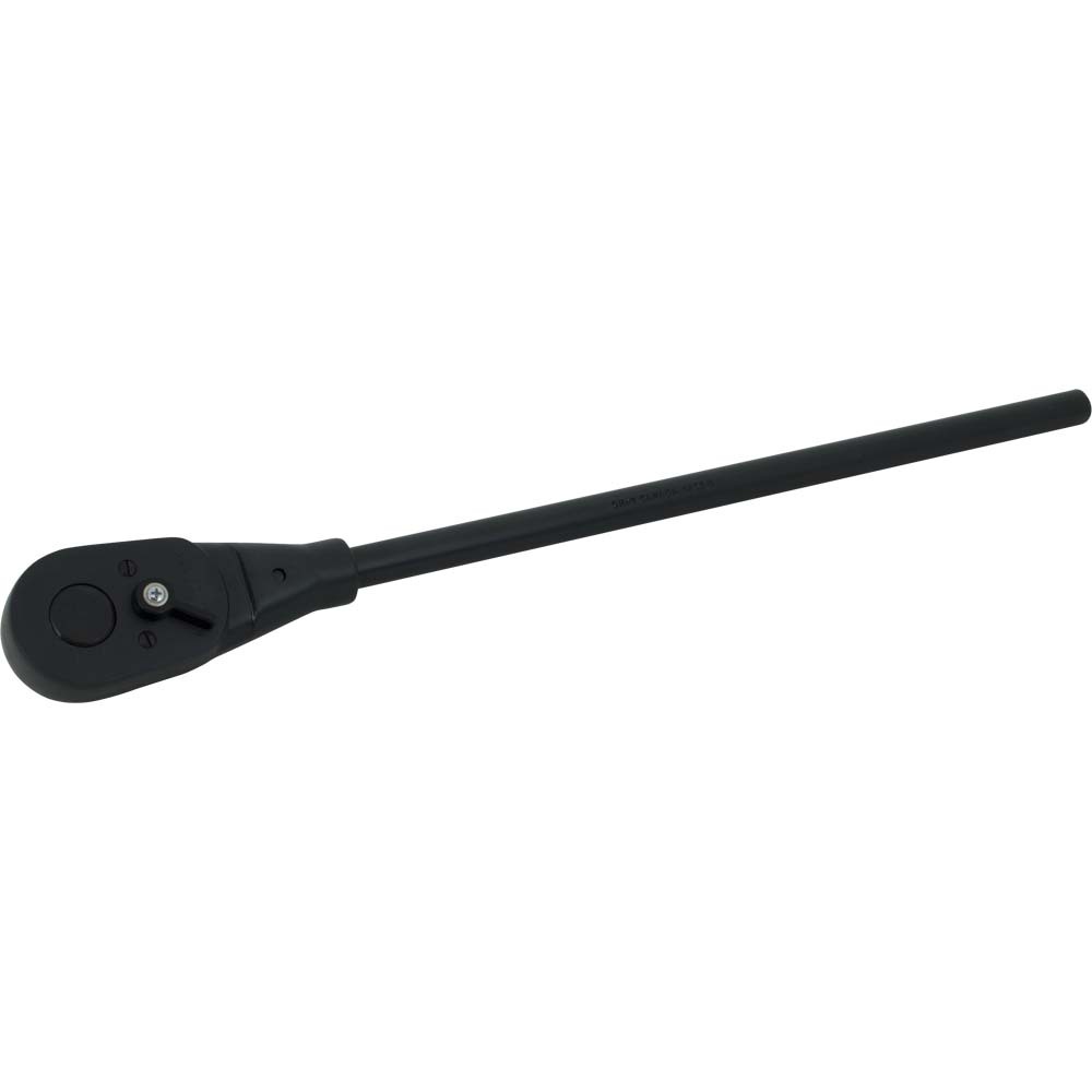 3/4&#34; Drive 32 Tooth Reversible Ratchet Head, And 19-1/2&#34; Handle - Black Finish