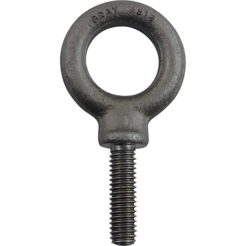 3/8&#34; Thread Alloy Steel, Shoulder Pattern Eyebolt