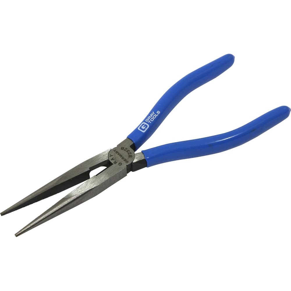 8&#34; Needle Nose Straight Cutter Pliers, With Vinyl Grips, 2-3/4&#34; Jaw