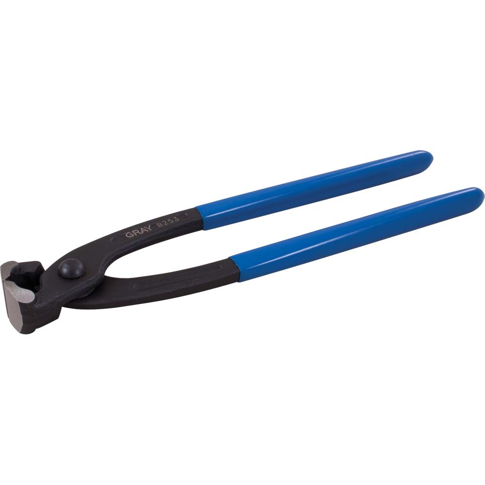 End Cutting Long Reach Pliers, 10&#34; Long, 1&#34; Jaw