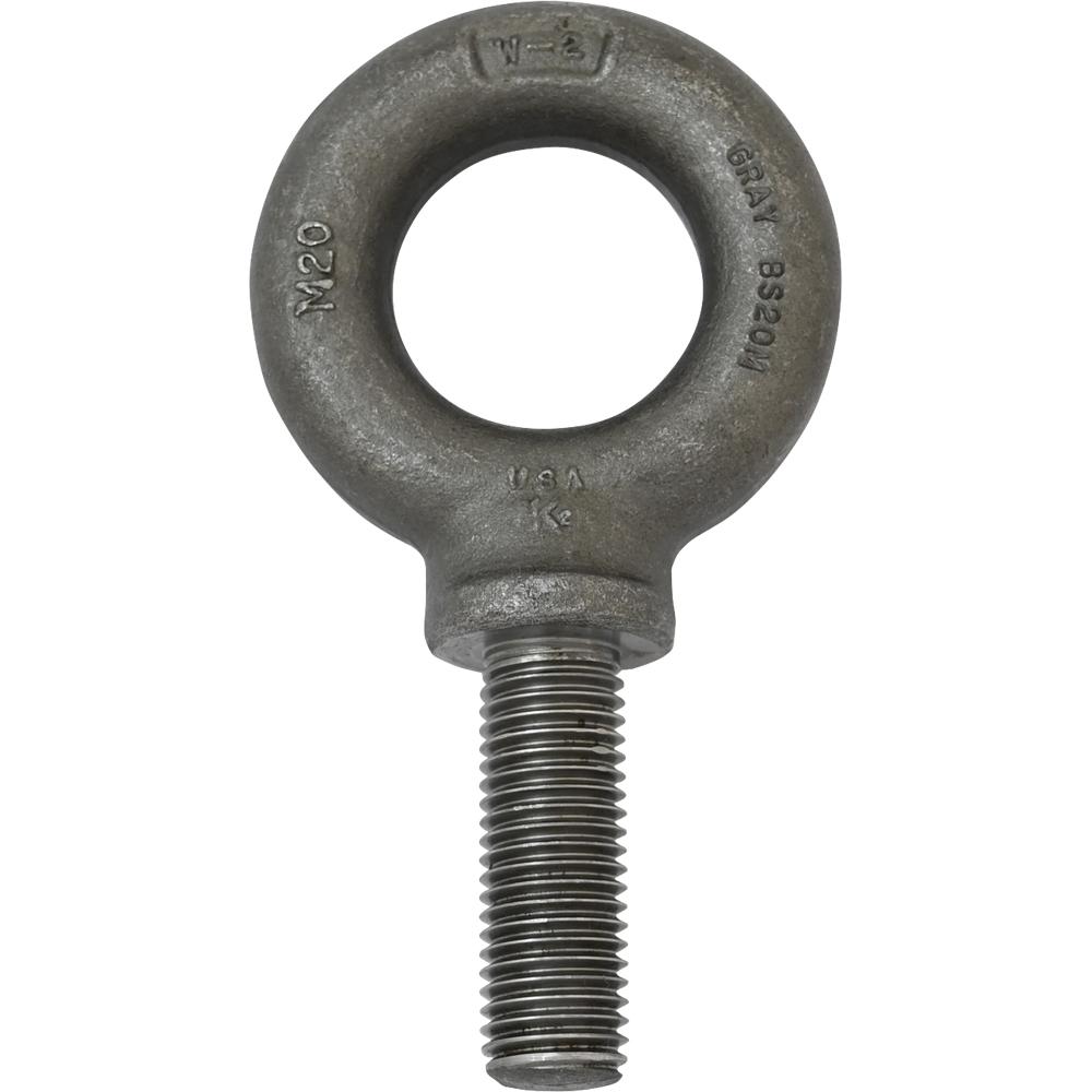 M20 X 2.5 Shoulder Pattern Eye Bolt, 57.0mm Shank