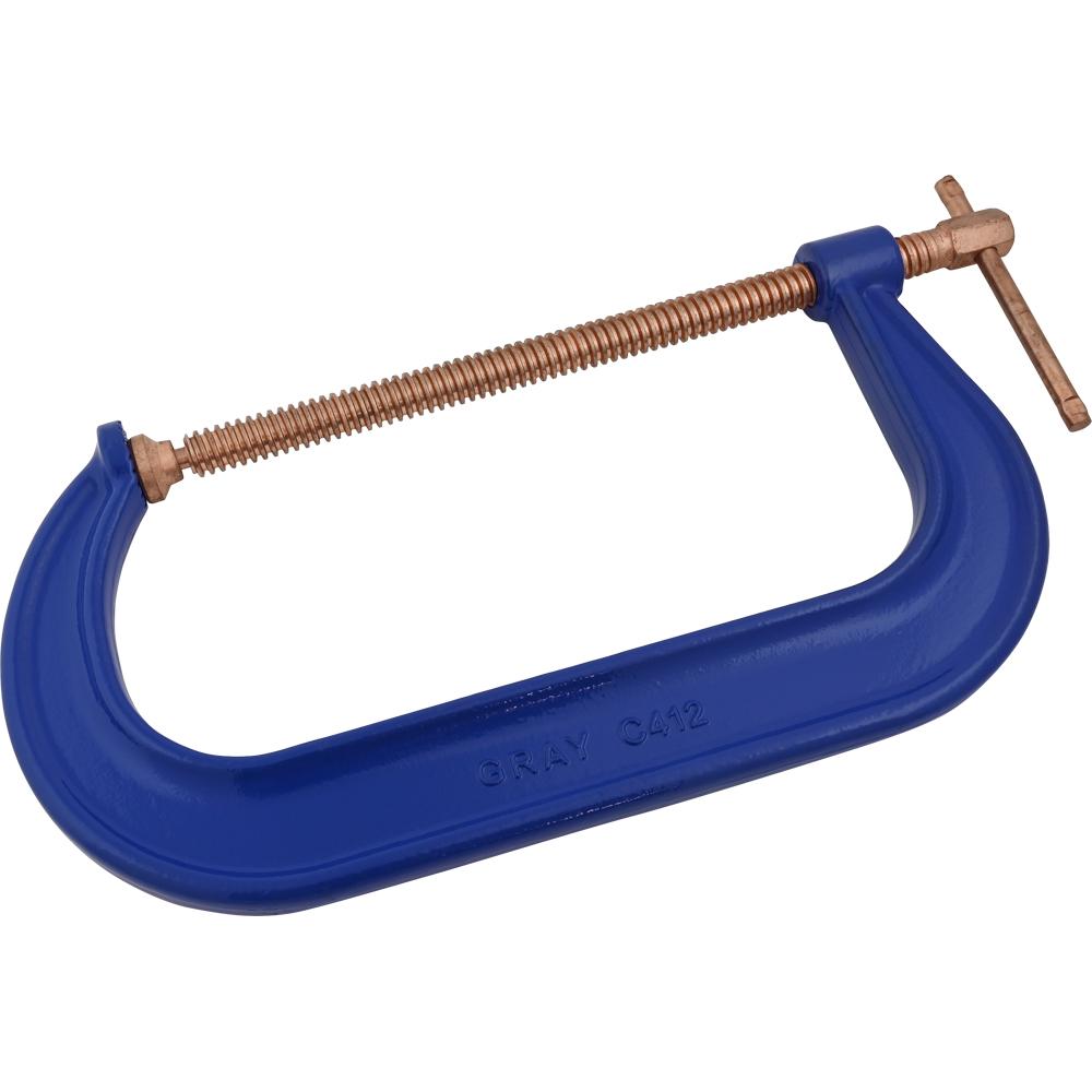 C-clamp, 0-12&#34; Opening Capacity, 5-1/2&#34; Throat Depth