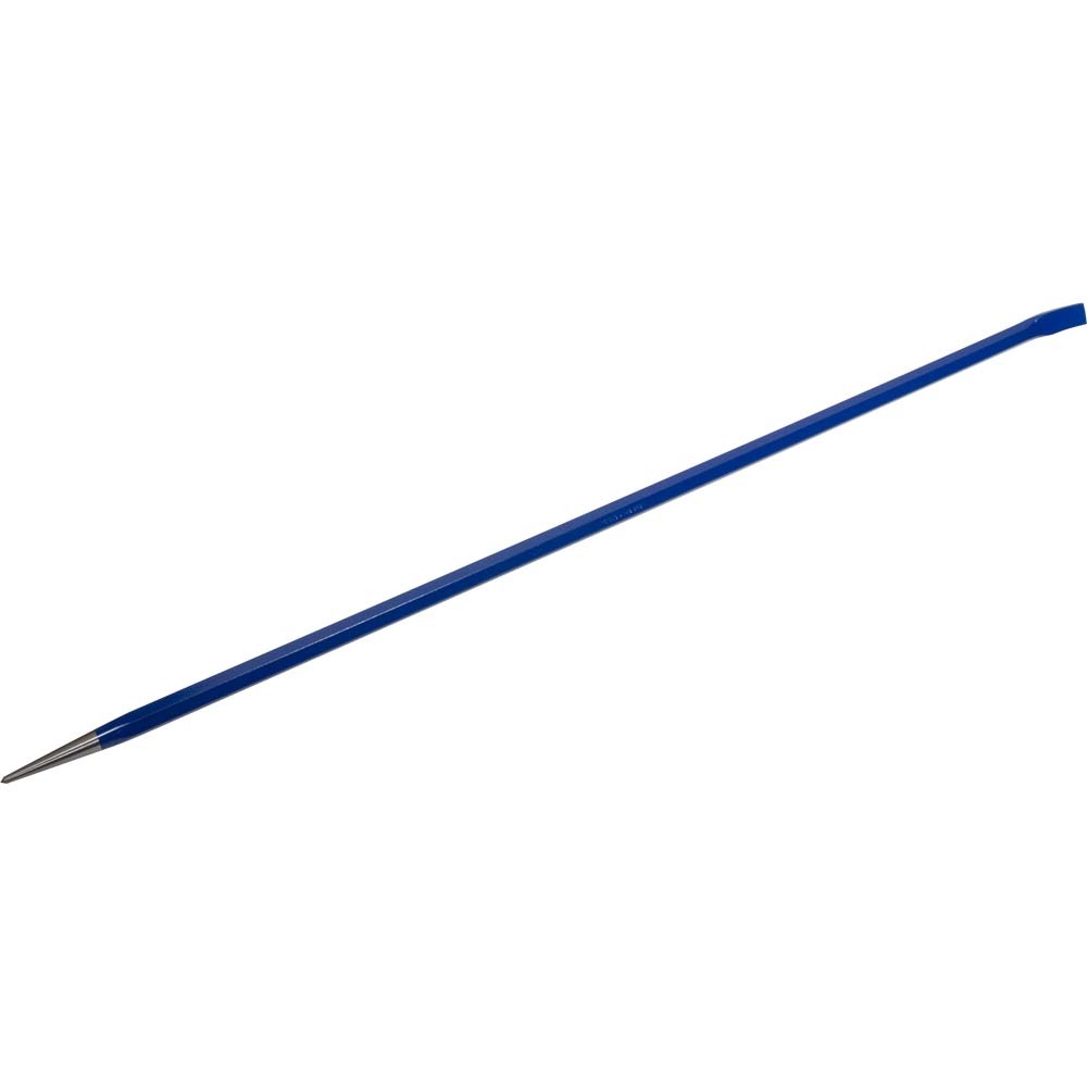 38&#34; Pinch Bar, 3/4&#34; Hexagon Shank, Royal Blue Paint Finish