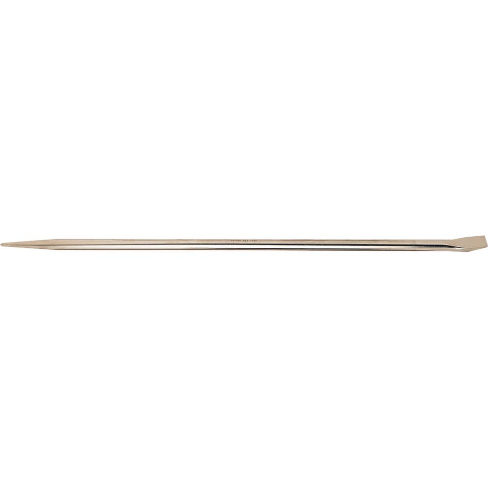 Pinch Bar, 11/16&#34; Width Of Cut X 9/16&#34; Shank X 15&#34; Long, Nickel Plate Finish