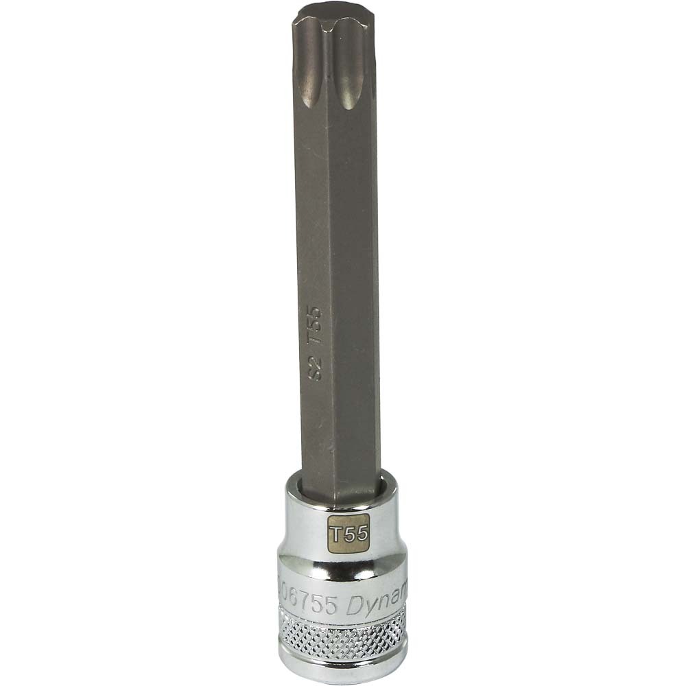 3/8&#34; Drive Torx® Head, T55 Long Bit, Chrome Finish Socket