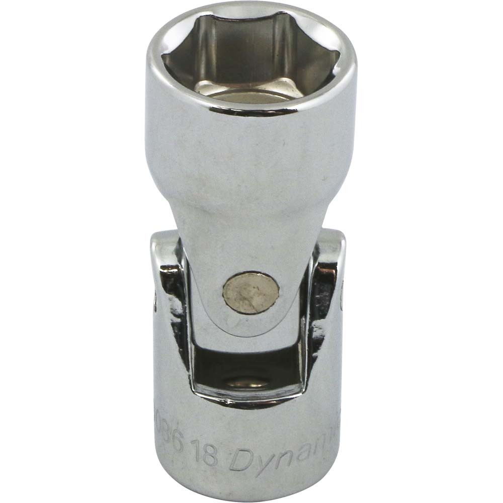 3/8&#34; Drive 6 Point SAE, 9/16&#34; Universal Joint Socket, Chrome Finish