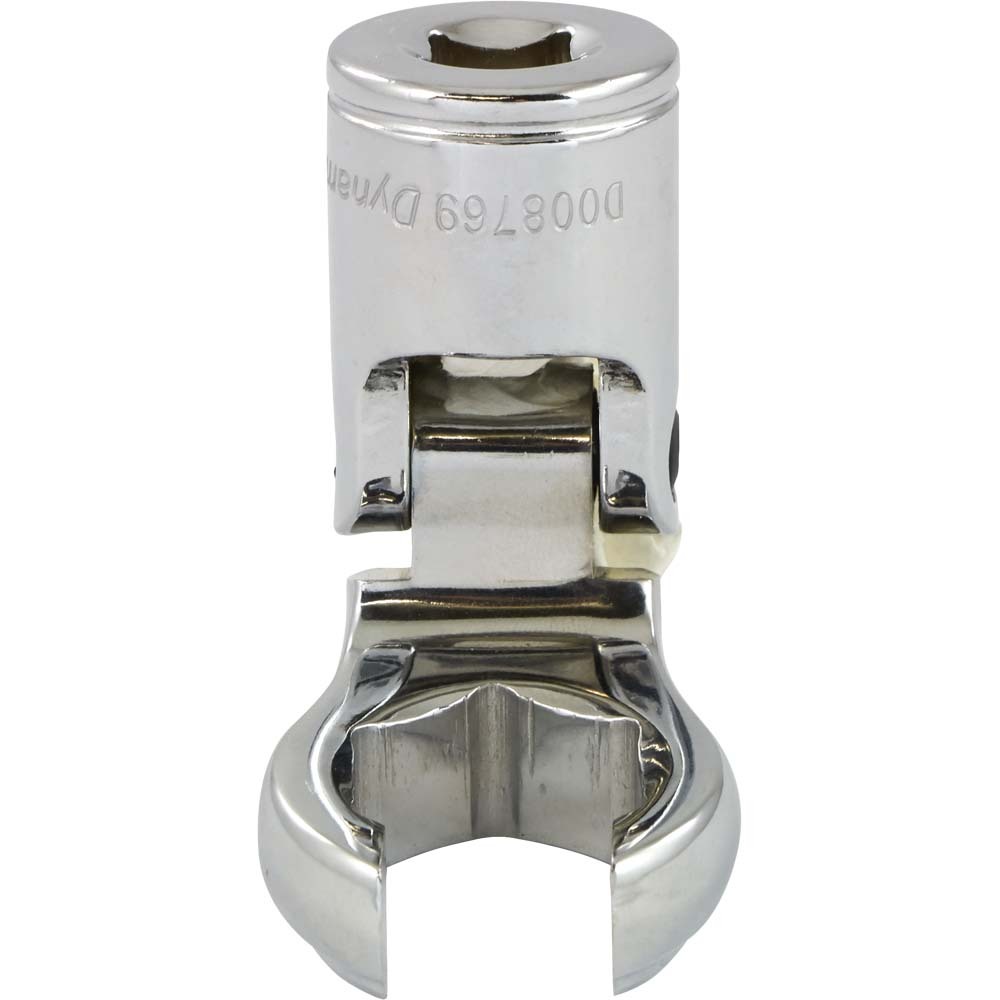 3/8&#34; Drive Metric 19mm Flex Head, Crow Foot Flare Nut Socket, Chrome Finish