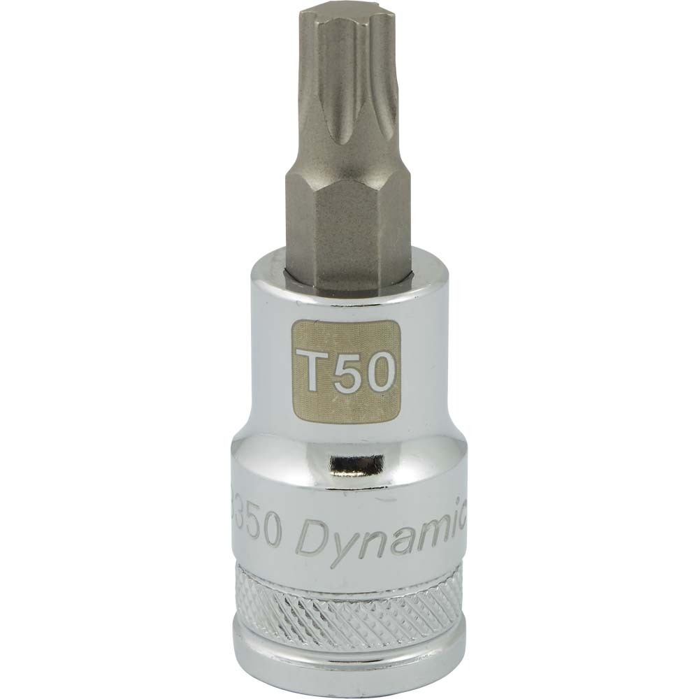 1/2&#34; Drive Torx® Head, T50 Bit Regular Length, Chrome Finish Socket