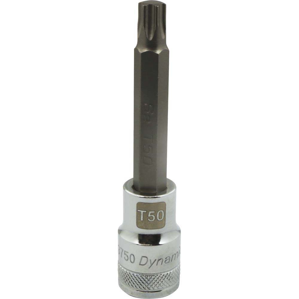 1/2&#34; Drive Torx® Head, T50 Long Bit, Chrome Finish Socket