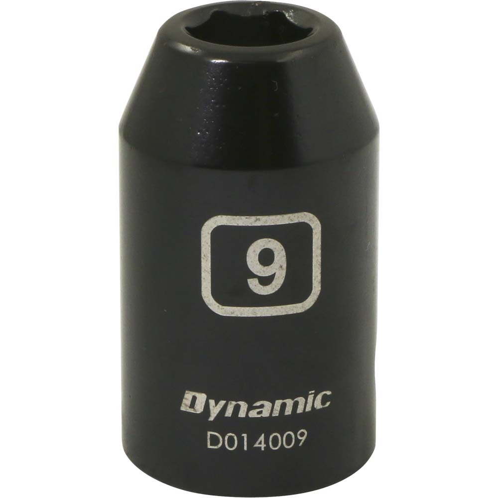 1/2&#34; Drive 6 Point Metric, 9mm Standard Length, Impact Socket
