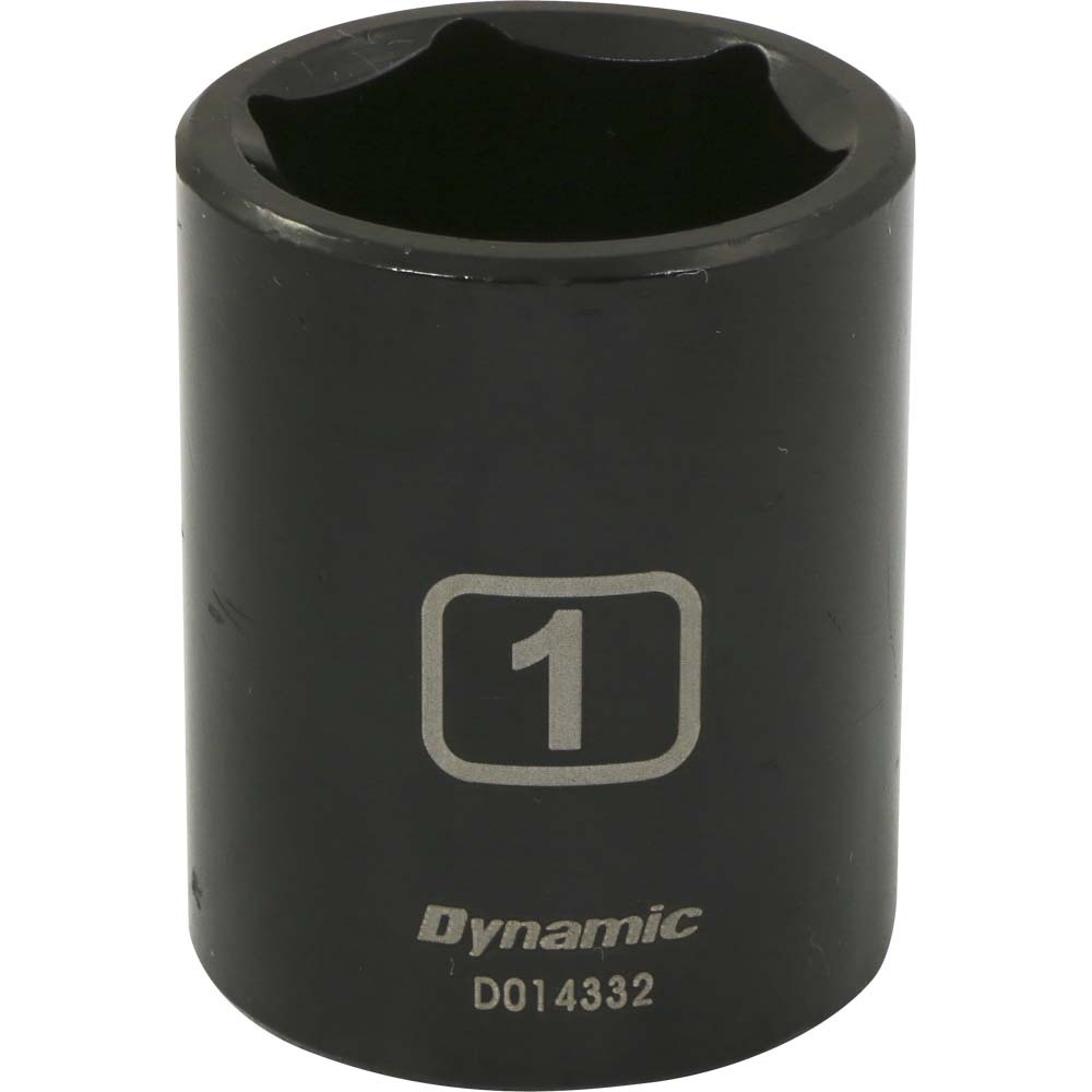 1/2&#34; Drive 6 Point SAE, 1&#34; Standard Length, Impact Socket
