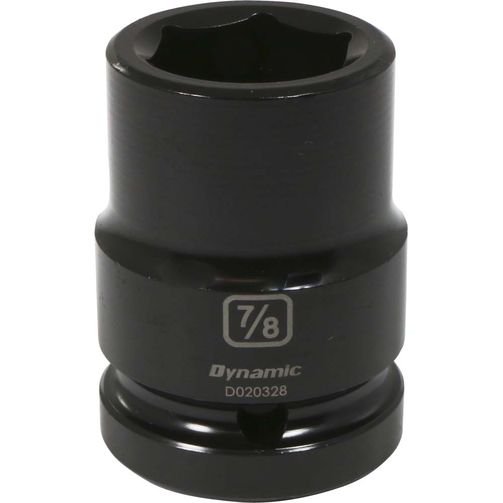 3/4&#34; Drive 6 Point SAE, 7/8&#34; Standard Length, Impact Socket