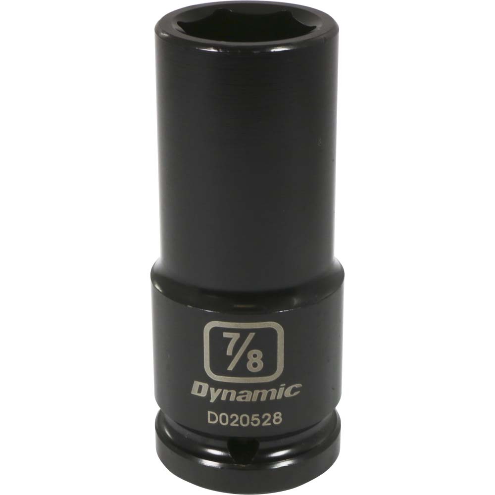 3/4&#34; Drive 6 Point SAE, 7/8&#34; Deep Length, Impact Socket
