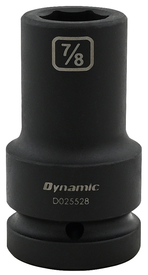 7/8&#39;&#39; X 1&#34; Drive, 6 Point Deep Length, Impact Socket