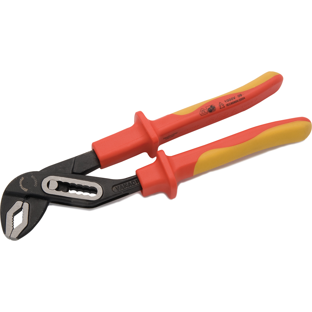 10&#34; Box Joint Water Pump Pliers, Insulted Handle