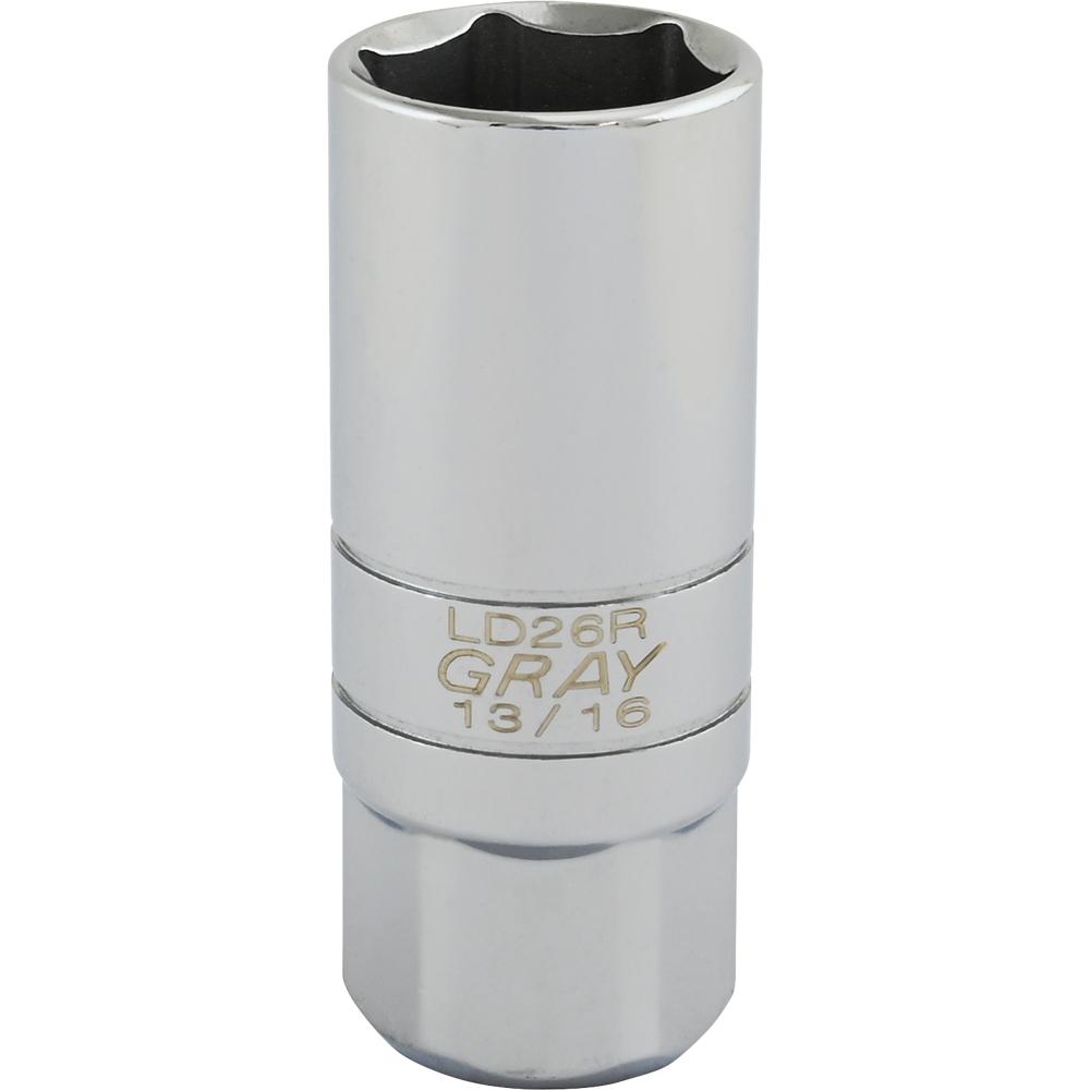 13/16&#34; X 1/2&#34; Drive, Chrome Spark Plug Socket