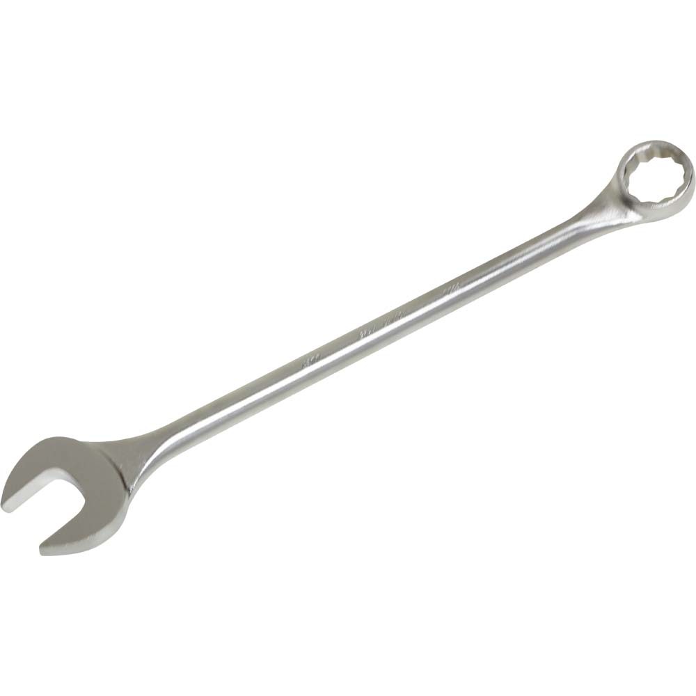 Combination Wrench 43mm, 12 Point, Satin Chrome Finish