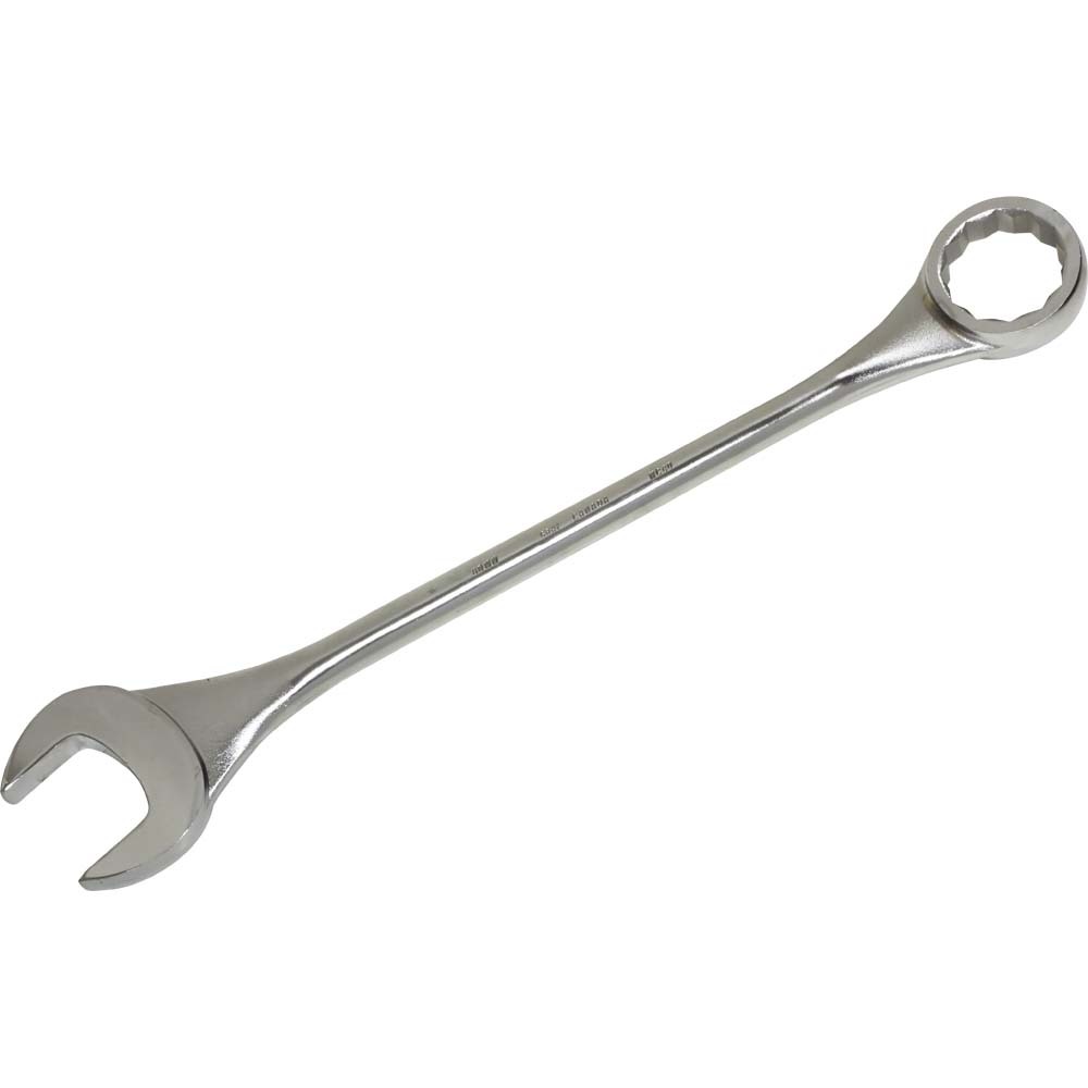 Combination Wrench 80mm, 12 Point, Satin Chrome Finish