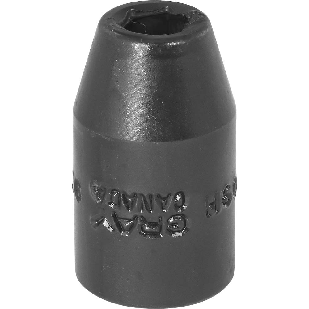 9mm X 1/2&#34; Drive, 6 Point Standard Length, Impact Socket